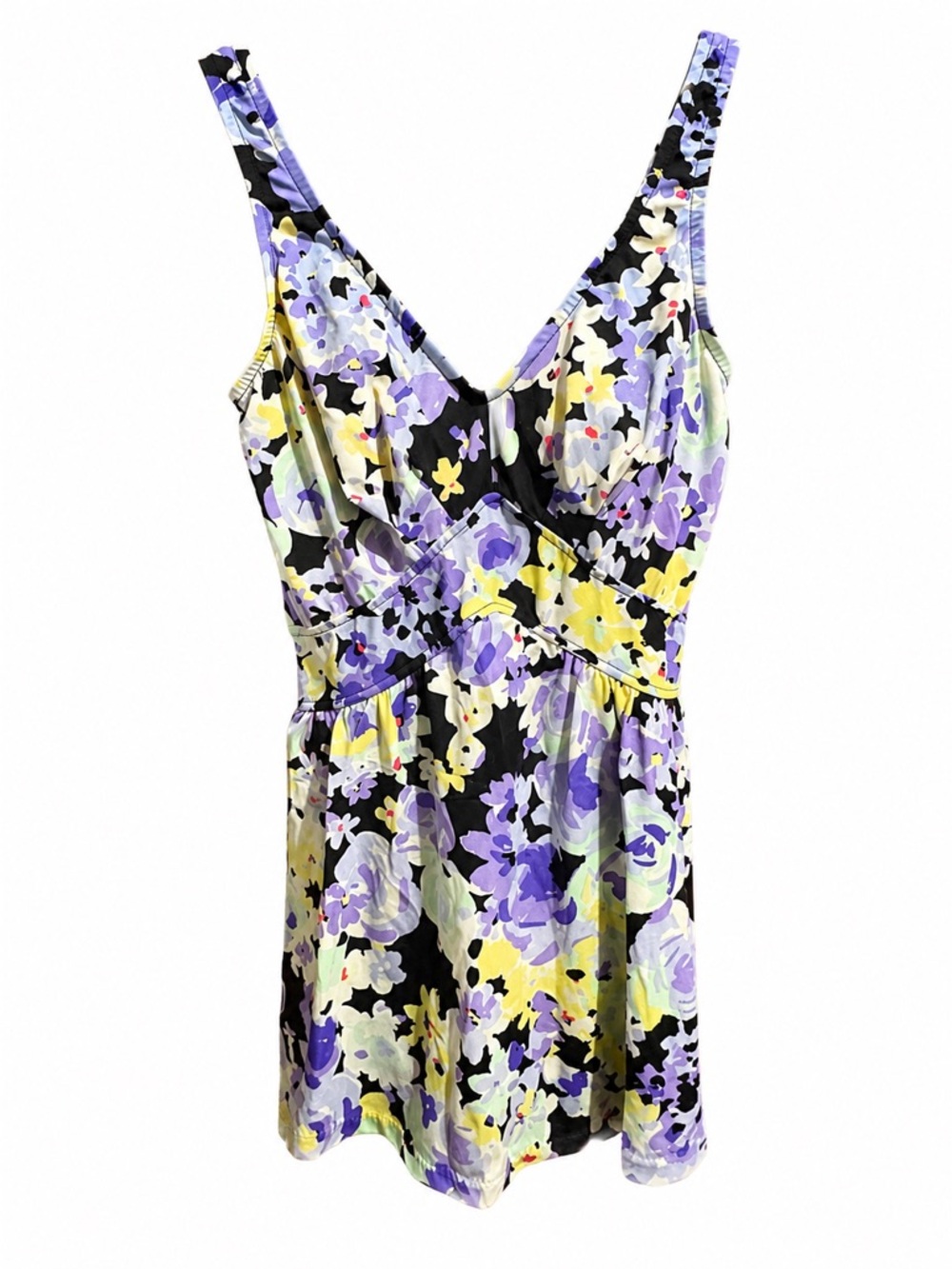 Maxine of Hollywood Satin Slip in Cream with Black Label